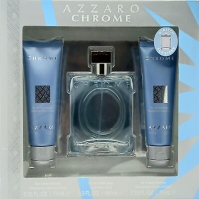 Azzaro Chrome Set