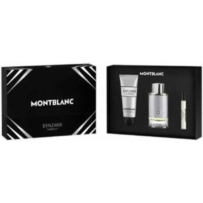 Mont Blanc Explorer Platinum Set
